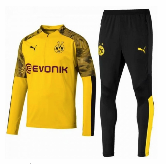 Chandal entrenamiento Borussia Dortmund amarillo 2020